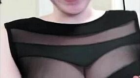 big tiddy goth's humiliating sexting session