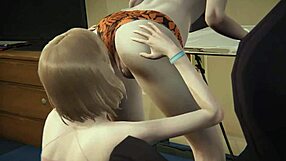 Chloe And Maxine Unleash Intense Squirting Orgasms In Lesbian 3D Adventure