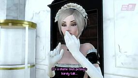 why does the dominant futanari milf fuck the girl and two guys?