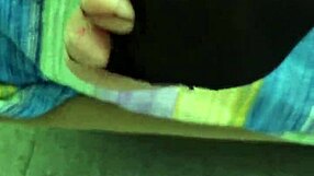 i give a footjob with my dildo and torn pantyhose while masturbatin in doggystyle