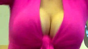 Blonde gets wet in gym workout