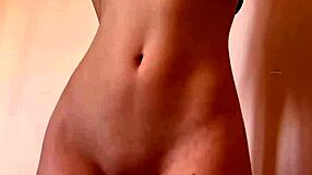 Tiny Girl Moans Loudly While Masturbating