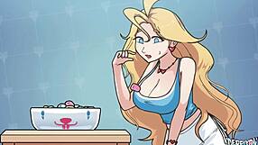 Stuffy Bunny Gets Monster Cock At Party!