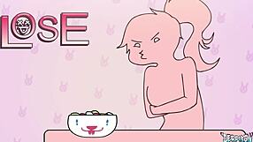 Stuffy Bunny Gets Monster Cock At Party!