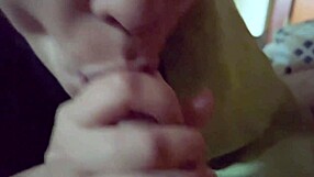 She Delivers Intense Blowjob to Ease My Stress