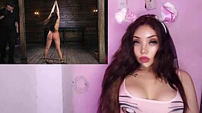 Primera escena esclava de Angela domada con tetas grandes y creampie 😈