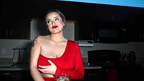 Alexis Kay Flashes Huge Natural Tits Publicly in Club, Gets Picked Up on New Years