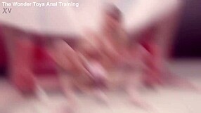 Angie's big ass gets pounded in anal fisting scene