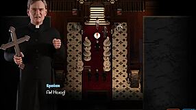 Finger and cock game with a beautiful woman in a cartoon-style video