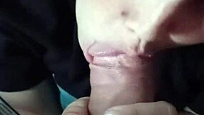 awesome blowjob with big tits going deep