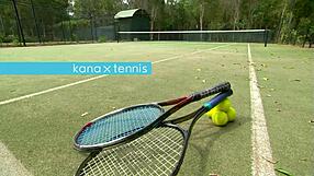 a cute japanese girl in a bikini shows off her big tits