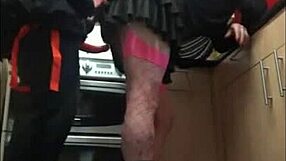 Hey, that crossdresser is collecting ass to mouth fun in part 2