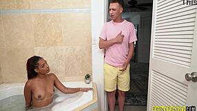 Black Stepsis Addis Fouche Demands Intense Anal Action