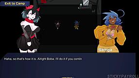 I met a girl at the Spunkstock music festival rave and we connected in the hentai sex game - part 6