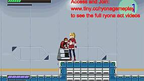 Cute Blonde Feels Intense Emotions In Hentai Sex With Men In Forbidden Act New Game.