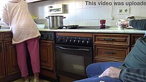 Risky creampie with horny stepsister