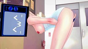 tv woman solo with towel waits in hospital for love treatment