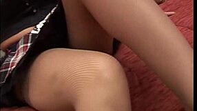 Italian blonde milf masturbates during casting interview