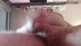 Wow, jerking off while my 49-year-old wife webcams for strangers!