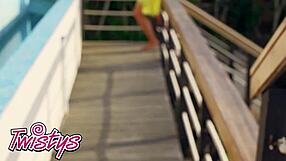 Outdoorsy Cutie Zelda Undresses, Revealing Her Stunning Body Inch By Inch.