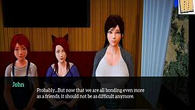 My New Family 111 - Teen 18+ Big Ass Cartoon Babe Rides Hard Cock in Anime.