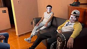 We paid a straight guy to try something new with a friend.