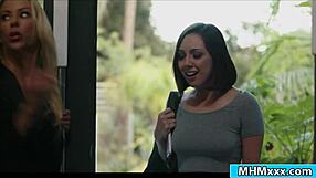 Alexis Fawx enjoys scissoring with her masseuse.