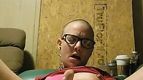 Video from some months ago playing with my star dildo thong on