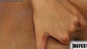 Olivia hot in intense mmf threesome anal fucking with gaping ass.