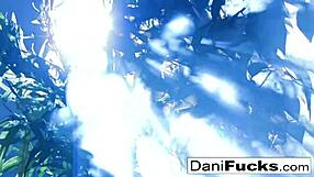 Damn! Dani gets pounded hard by his massive cock tonight!