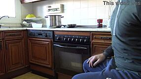 Risky creampie with horny stepsister