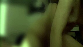 That cute wife brought a guy home for fun while her husband's away.