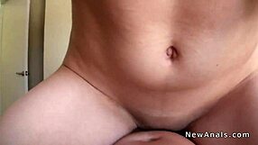 amateur couple engages in anal sex from homemade pov perspective