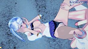 Noelle silva and secre swallowtail nero and asta intense sex - black clover hentai