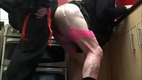 Hey, that crossdresser is collecting ass to mouth fun in part 2