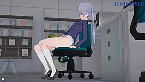 Aoba Suzukaze and Hifumi Takimoto in Intense Futanari Sex