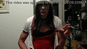 Mature Transsexual Whore Demands It In Her Ass