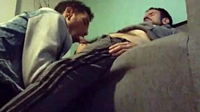 Gay Mamada and Cogida on Sofa