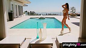 Playboy Model Chelsie Aryn Strips Nude In Desert!