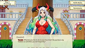 Feeling Aroused In Lusty Buccaneers Parody Hentai Game. Nami Exposes Her Big Tits At Night.