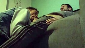 Gay Mamada and Cogida on Sofa