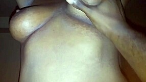 Curvy ebony chanel b teases with strip tease and ripped clothes