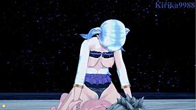 Noelle silva and secre swallowtail nero and asta intense sex - black clover hentai