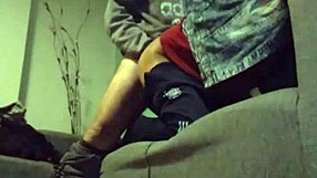 Gay Mamada and Cogida on Sofa