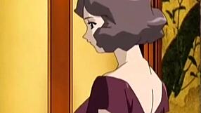 Naked anime babe with big tits endures fucking domination in japanese hentai fetish