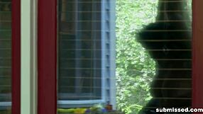 bondage threesome with spanking and deepthroats