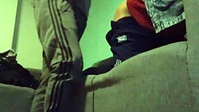 Gay Mamada and Cogida on Sofa