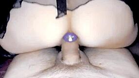 Skinny MILF gets fisted and fucked in the ass by her husband