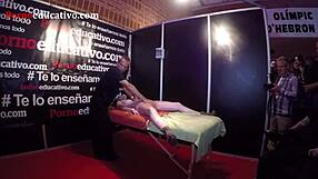 our sex coach gives ana marco an erotic massage