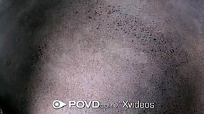 Povd Tan Line Beauty Bent Over For Intense Pov Blowjob And Creampie